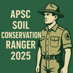 APSC Soil Conservation Ranger 2025 , Advt No.: 25/2025 1 APSC Soil Conservation Ranger 2025