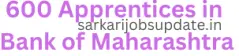 Apprentices in Bank of Maharashtra