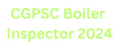 CGPSC Boiler Inspector