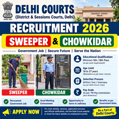 Delhi Court jobs 2026