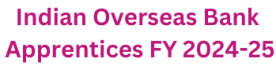 Indian Overseas Bank Apprentices Advt No.: HRDD/APPR/02/2024-25 1 Indian Overseas Bank Apprentices