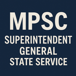MPSC Superintendent General State Service Advt No: 115/2025 1 MPSC Superintendent General State Service