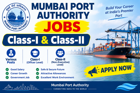Mumbai Port Authority Jobs, Advt. No: DR-20 1 Mumbai Port Authority Jobs