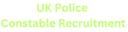 UK Police Constable Recruitment